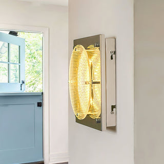 Isolora Nordic Art Bouclier Applique Murale-Luire