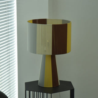 Ezra Lampe de Table Moderne en Tissu
