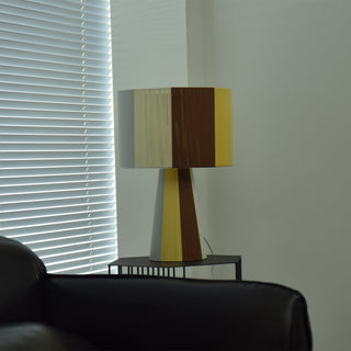 Ezra Lampe de Table Moderne en Tissu