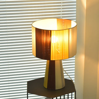Ezra Lampe de Table Moderne en Tissu