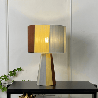 Ezra Lampe de Table Moderne en Tissu