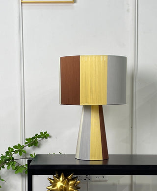 Ezra Lampe de Table Moderne en Tissu