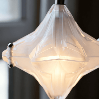 Prismatic Star Pendant Lamp-Neutral Decor