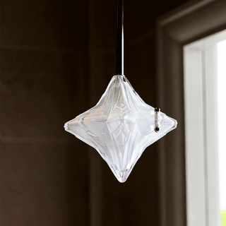 Prismatic Star Pendant Lamp-Neutral Decor
