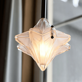 Prismatic Star Pendant Lamp-Neutral Decor