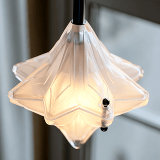 Prismatic Star Pendant Lamp-Neutral Decor