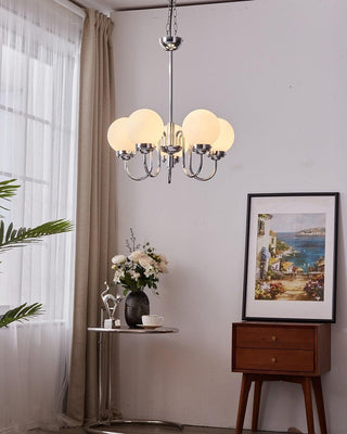 Lustra Lustre Globe Chrome
