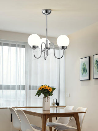 Lustra Lustre Globe Chrome