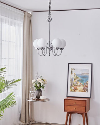 Lustra Lustre Globe Chrome