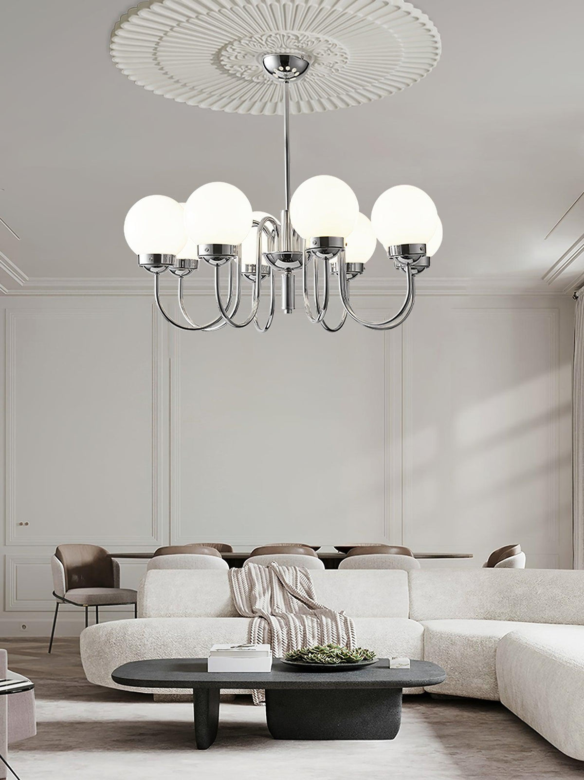Sorenoris Lustre Globe Chrome