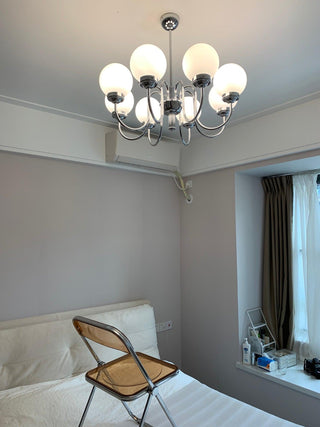 Lustra Lustre Globe Chrome