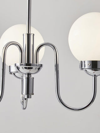 Lustra Lustre Globe Chrome