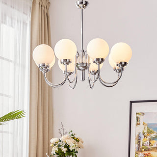 Lustra Lustre Globe Chrome