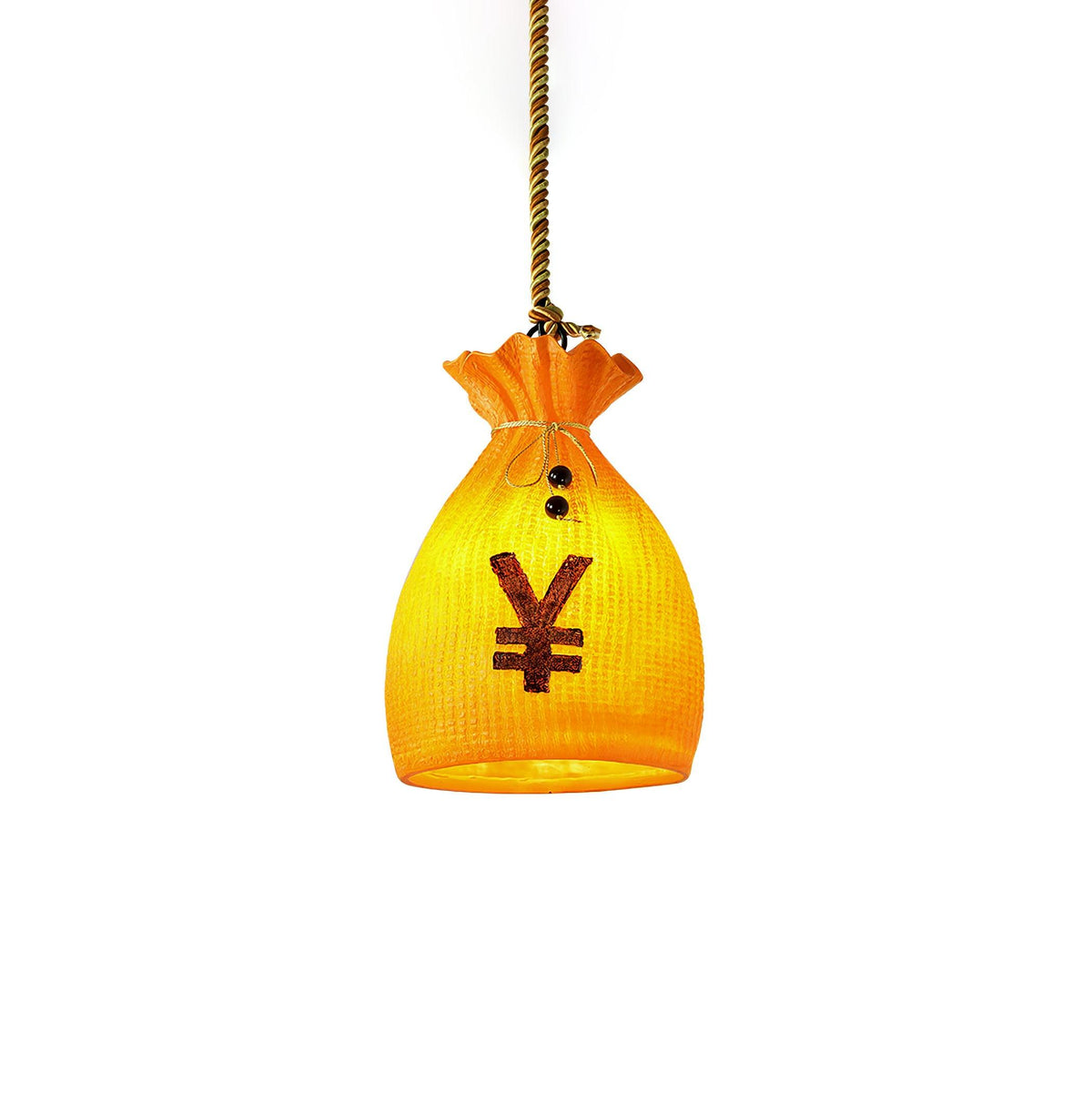 Orenelle Suspension Poche en Résine Art Unique