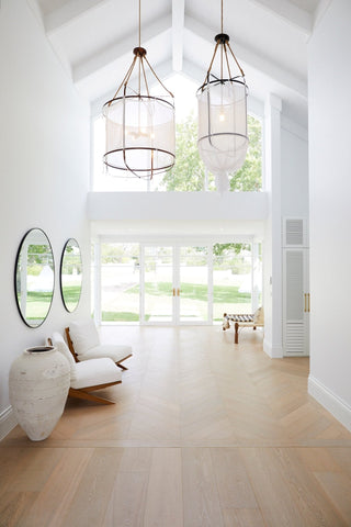 Lioraren Suspension Tissu Bohème