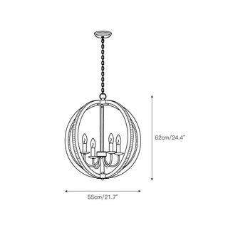 Avtalan Suspension Métal Minimaliste