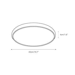 Aurdoreth Plafonnier Moderne LED