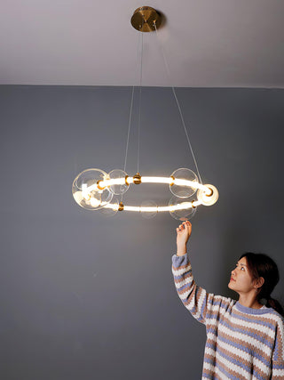 Lustra Lustre en Verre Minimaliste