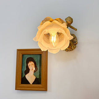 Arque Applique Murale Rose en Verre