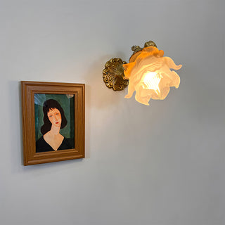 Arque Applique Murale Rose en Verre