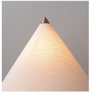 Pyramid Retro Marble Table Lamp-Neutral Decor