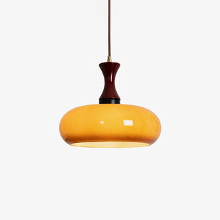 Cadenza Lampe suspendue rétro en bois
