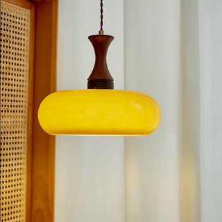 Cadenza Lampe suspendue rétro en bois