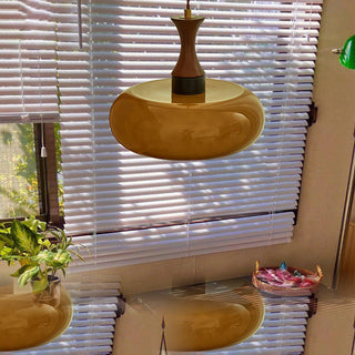 Cadenza Lampe suspendue rétro en bois