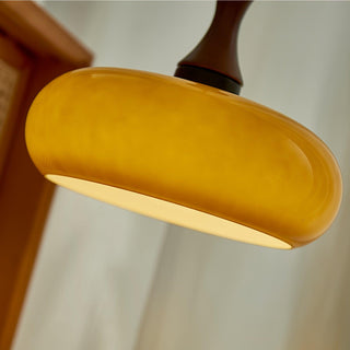 Cadenza Lampe suspendue rétro en bois