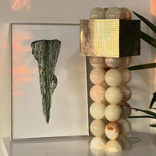 Hazel Modern MetallTable Lamp-Neutral Decor