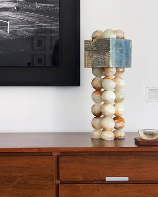 Hazel Modern MetallTable Lamp-Neutral Decor