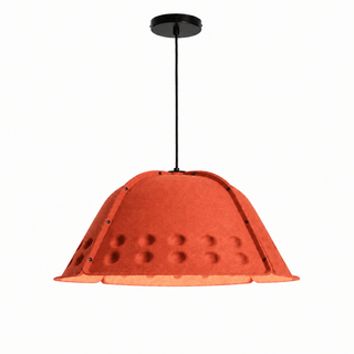 Quell Acoustic Dome Pendant Light-Neutral Decor