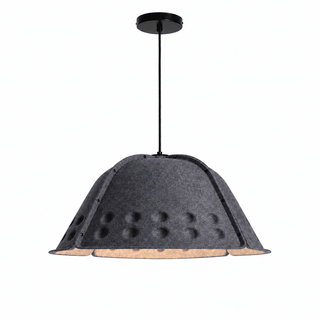 Quell Acoustic Dome Pendant Light-Neutral Decor