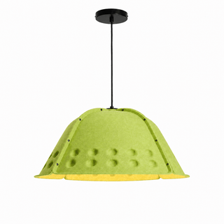 Quell Acoustic Dome Pendant Light-Neutral Decor