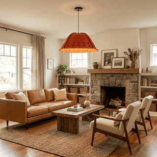 Quell Acoustic Dome Pendant Light-Neutral Decor