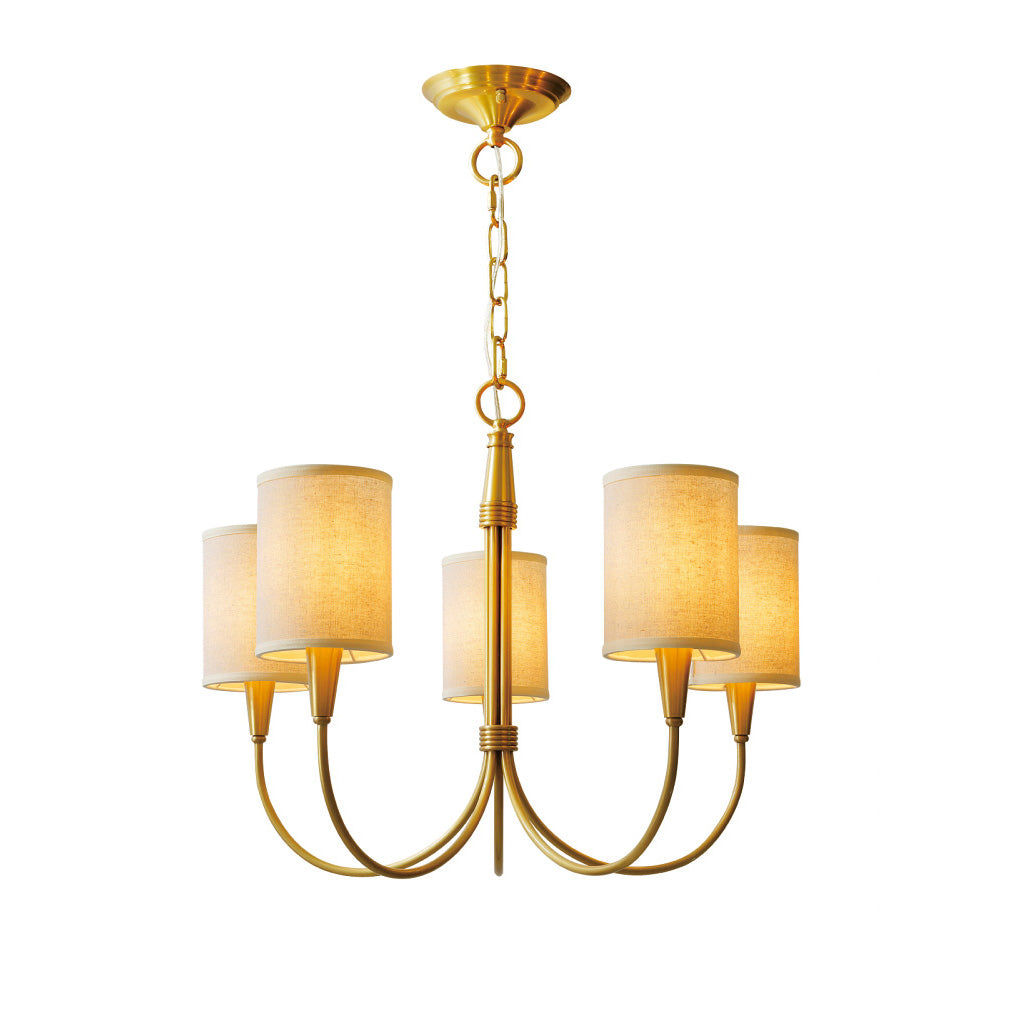 Armira Lustre Industriel Vintage En Tissu