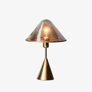 Mushroom Contemporary Table Lamp-Neutral Decor