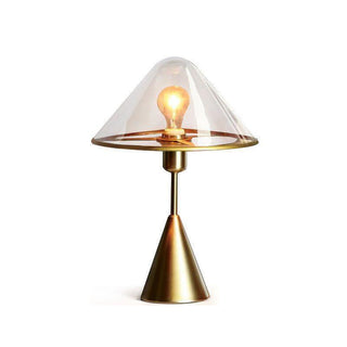 Mushroom Contemporary Table Lamp-Neutral Decor