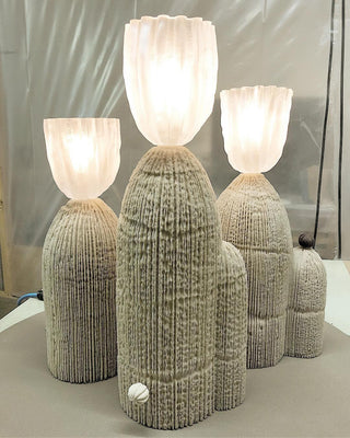 Soreny Lampe de Table Artistique en Résine
