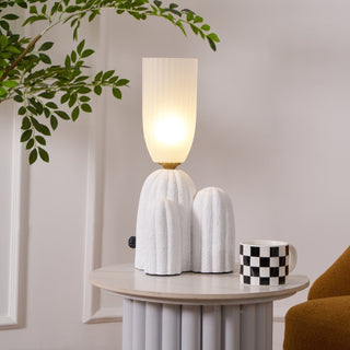 Soreny Lampe de Table Artistique en Résine