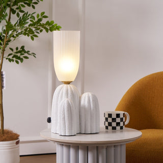Soreny Lampe de Table Artistique en Résine
