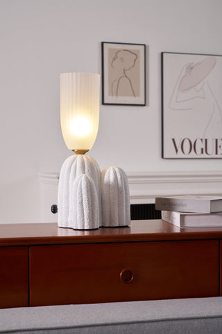 Soreny Lampe de Table Artistique en Résine