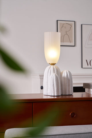 Soreny Lampe de Table Artistique en Résine
