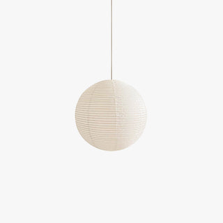 Ritta Japonais Sphérique Papier Métal Suspension Salon