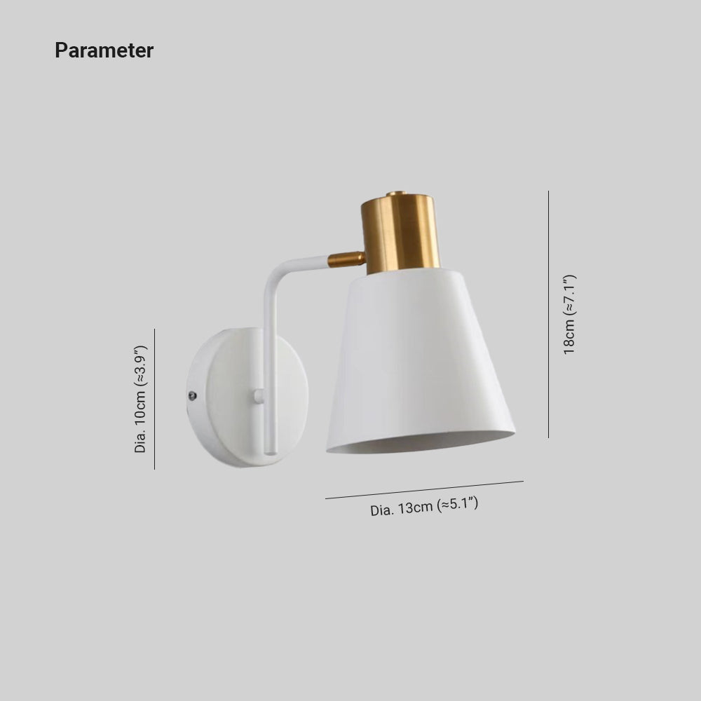 Arisha Industriel LED Métal Intérieur Applique Murale Salon