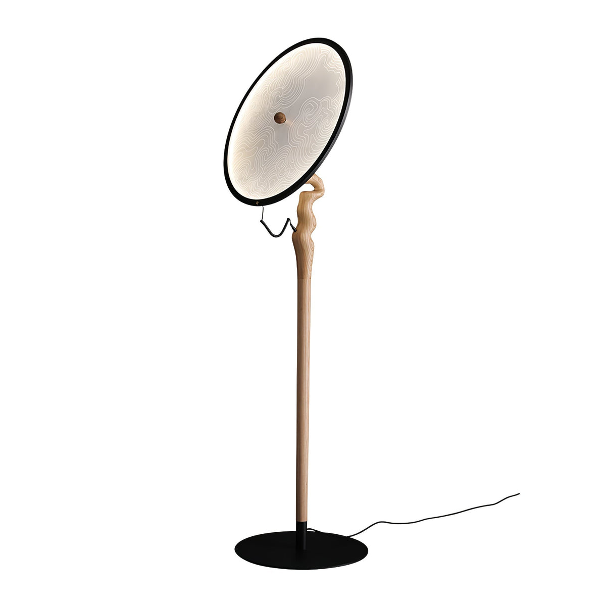 Evliriel Lampadaire Artistique en Bois