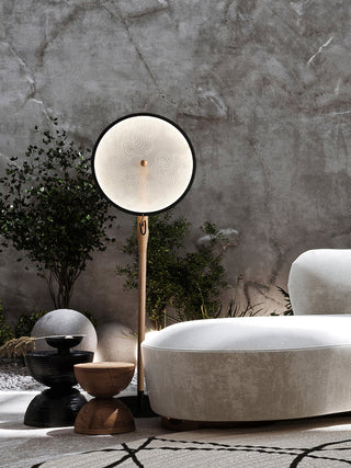Evliriel Lampadaire Artistique en Bois