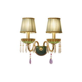 Renelise Applique murale double en cristal
