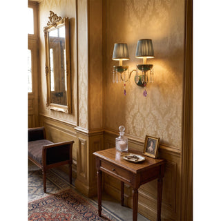 Renelise Applique murale double en cristal