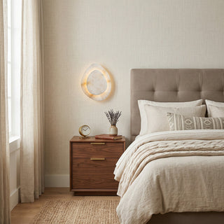 Avenalina Applique murale goutte en albâtre